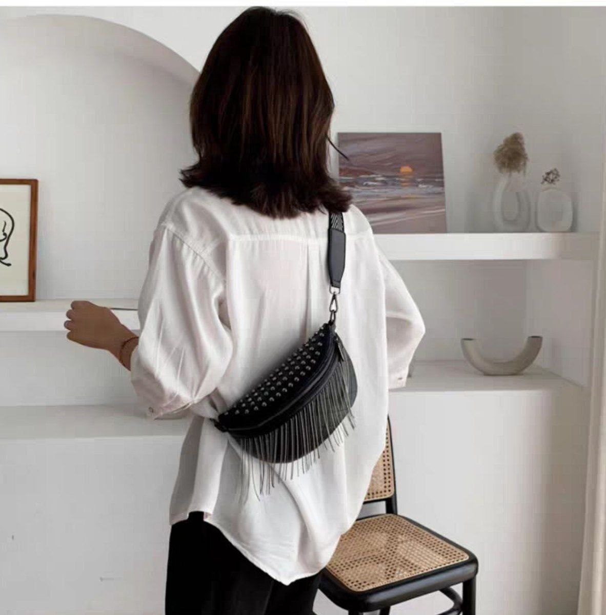 Mini Imported Leather Crossbody Bag S1 – Model  code  S265