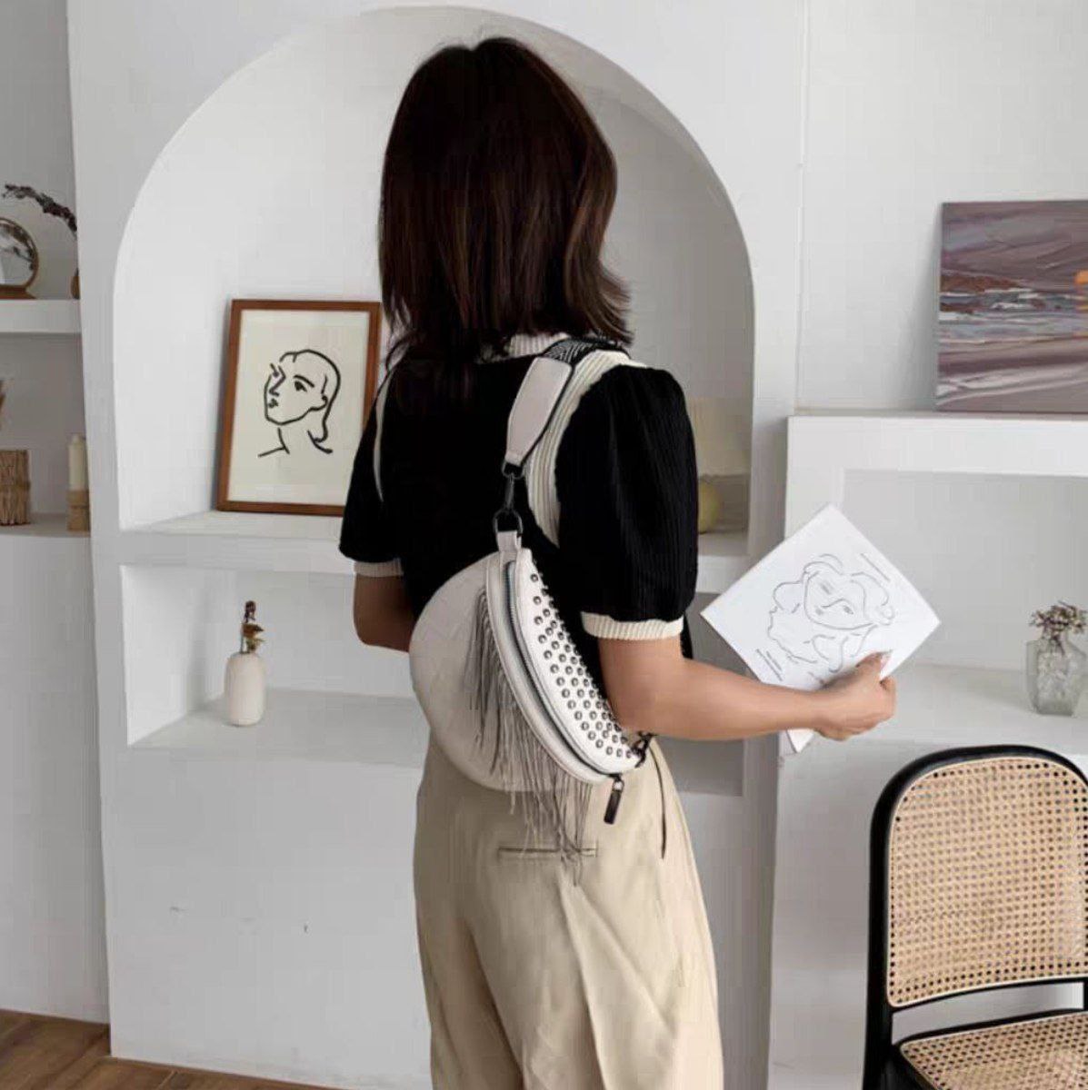 Mini Imported Leather Crossbody Bag S1 – Model  code  S265