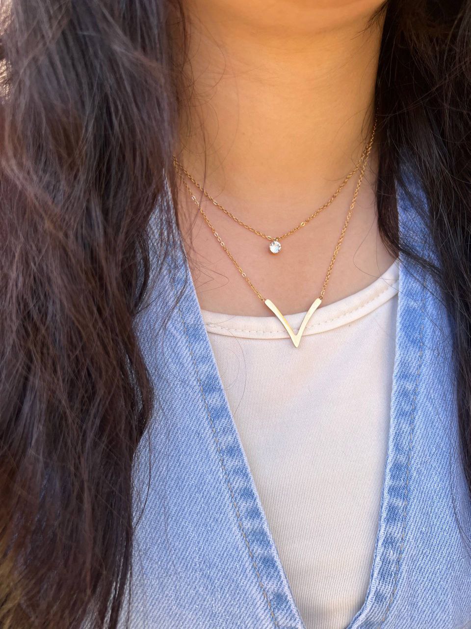 Double-Layer Stainless Steel 316 Necklace S1