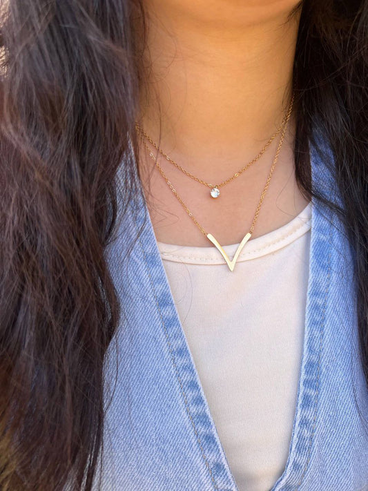 Double-Layer Stainless Steel 316 Necklace S1