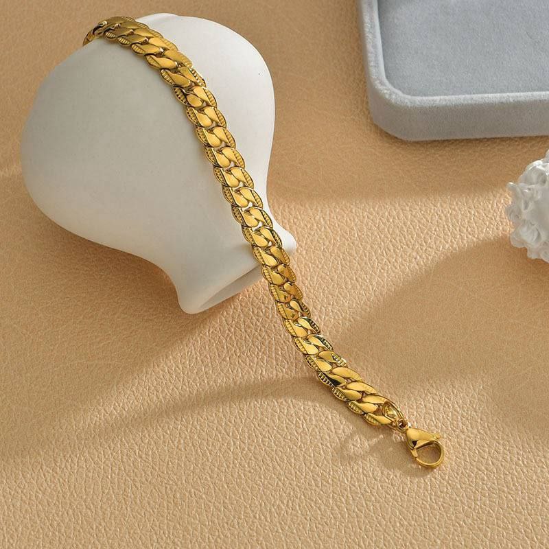 Grommet 316L Pure Stainless Steel Bracelet S1