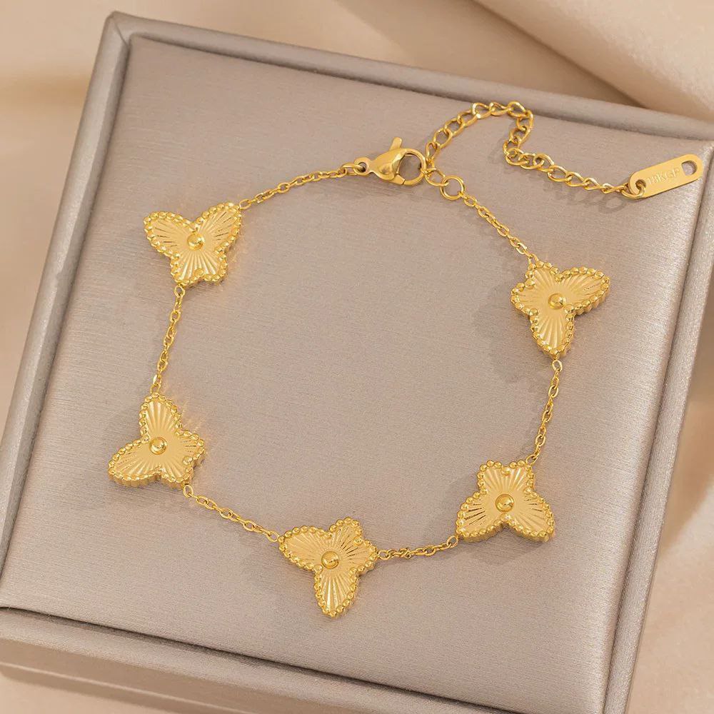 Butterfly 316L Pure Stainless Steel Bracelet S1