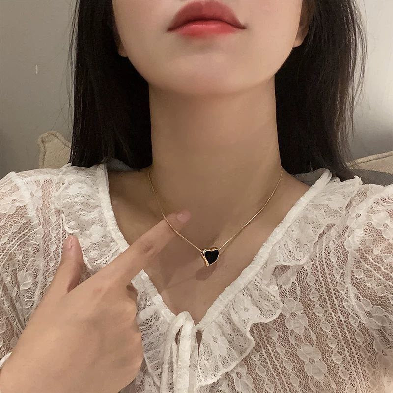 Heart 316L Pure Stainless Steel Necklace S1