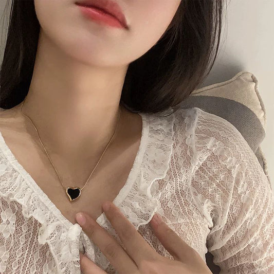 Heart 316L Pure Stainless Steel Necklace S1