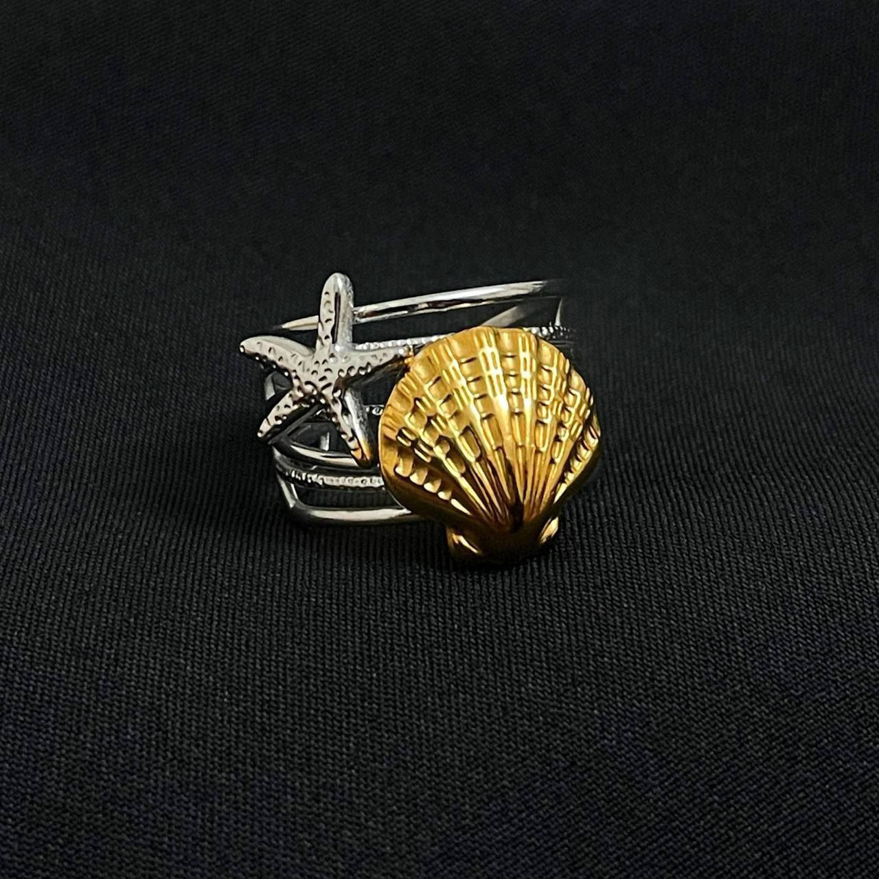 Free-Size 316L Pure Stainless Steel Ring S1