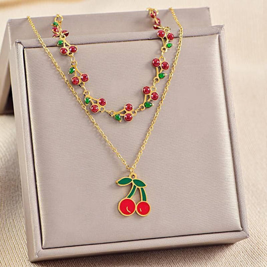 2-Layer 316L Pure Stainless Steel Necklace S1