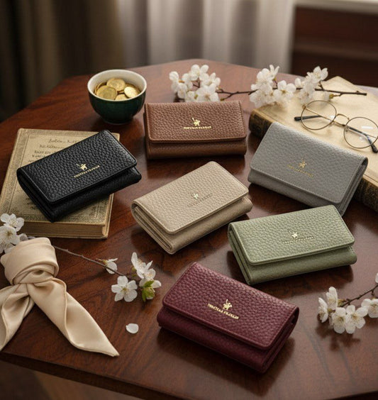 Premium Leather Medium Wallet S1   code : R91