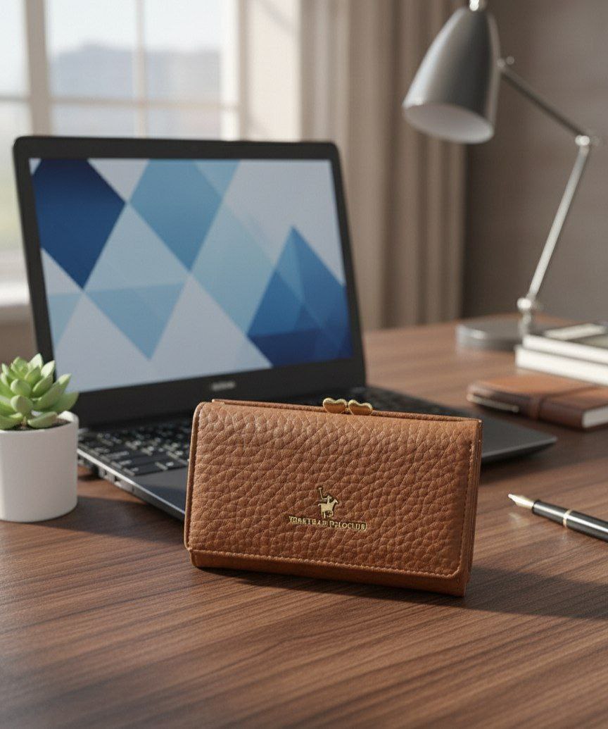 Premium Leather Medium Wallet S1   code : R91