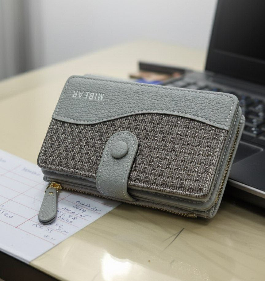 Premium Leather Medium Wallet S1   code : R126