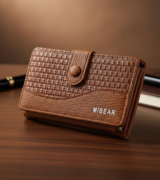 Premium Leather Medium Wallet S1   code : R126