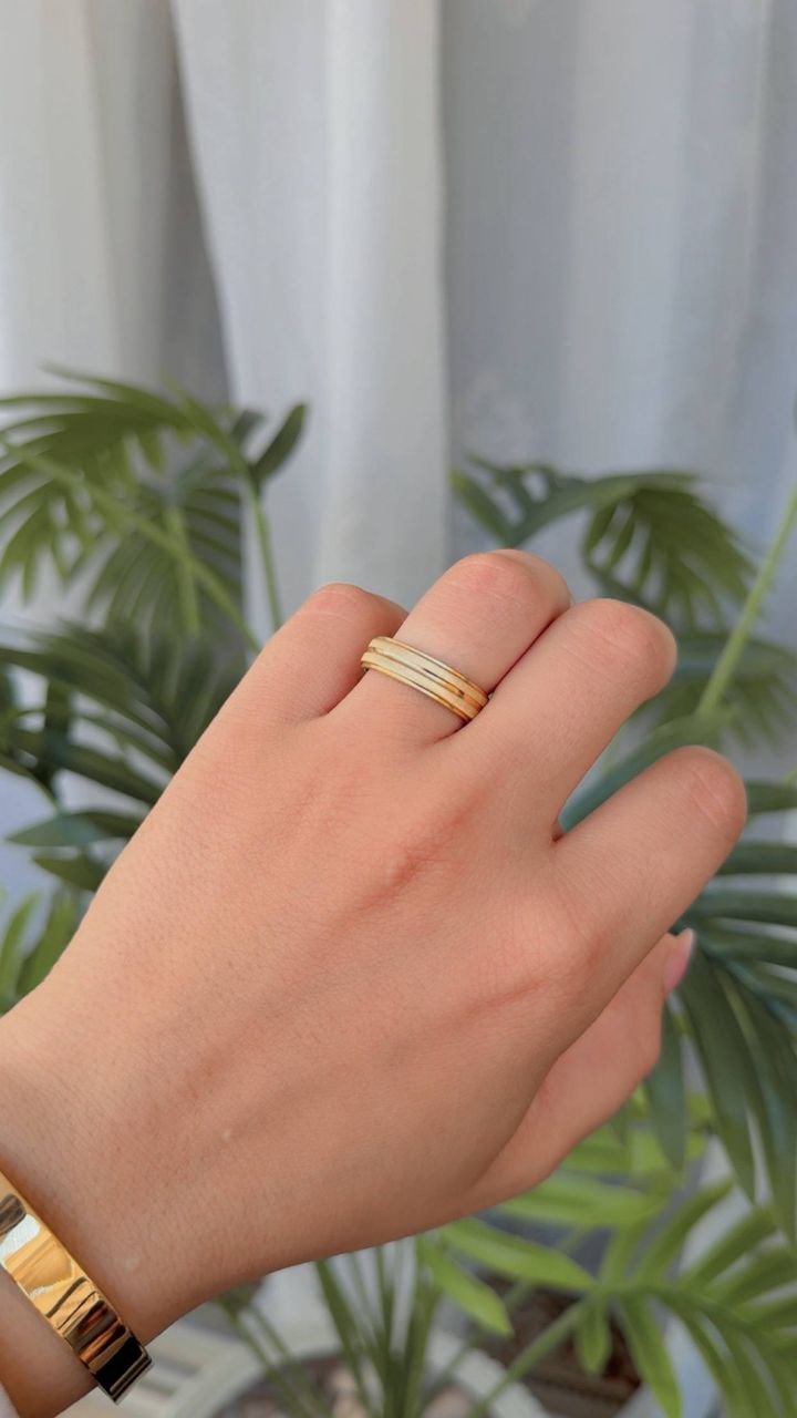 Gold Copy Stainless Steel Ring S1