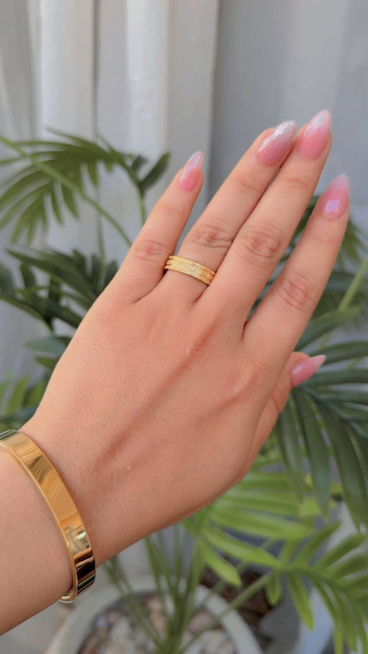 Gold Copy Stainless Steel Ring S1