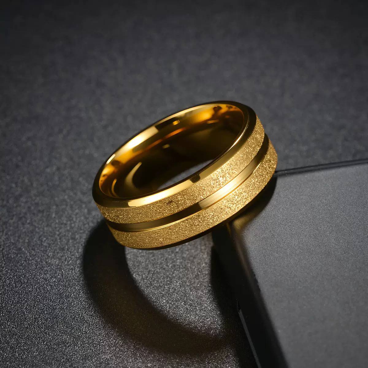 Gold Copy Stainless Steel Ring S1