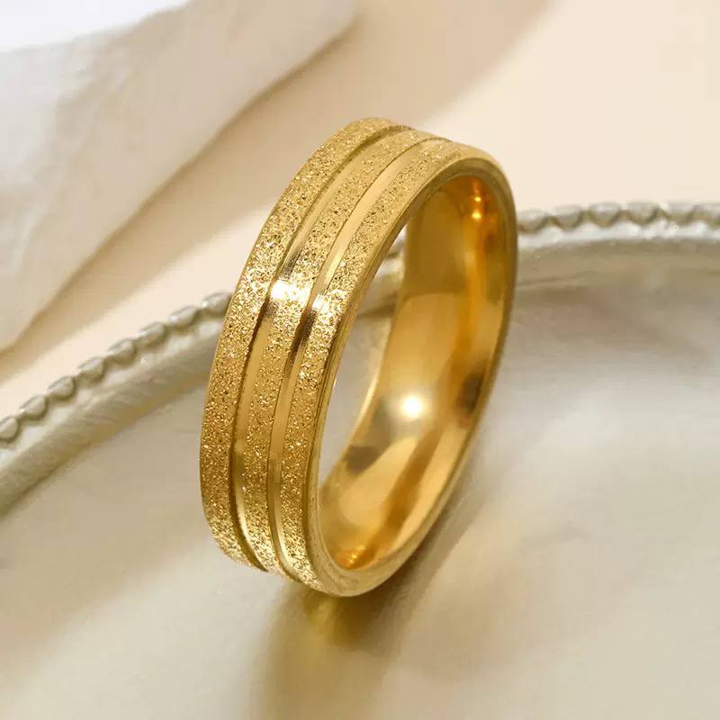 Gold Copy Stainless Steel Ring S1