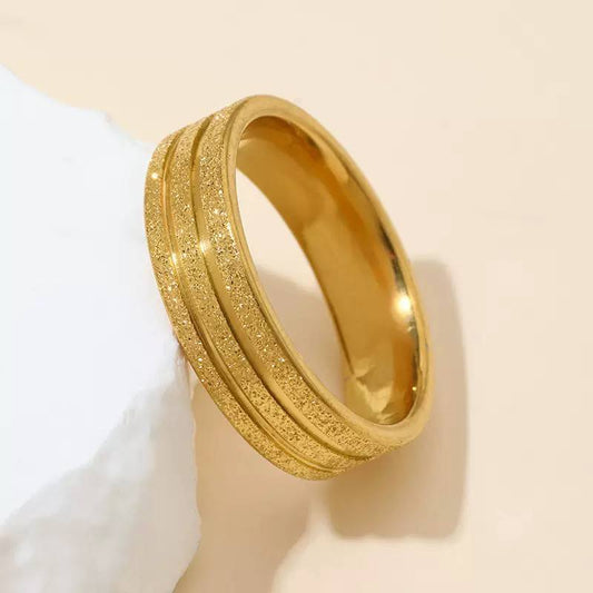 Gold Copy Stainless Steel Ring S1