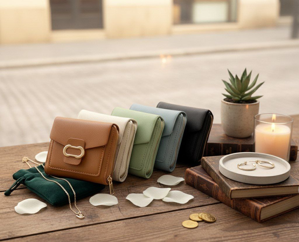 Wide Zip Leather Wallet S1  Code 16-38