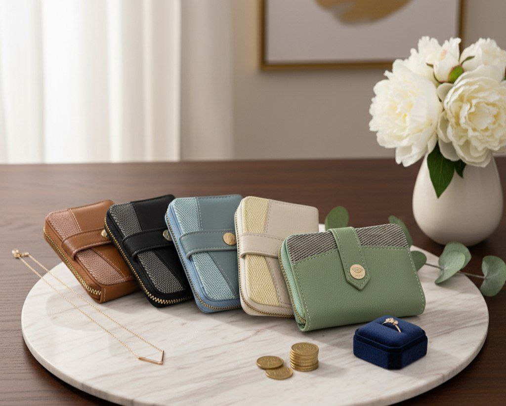 Leather Zip Wallet S1