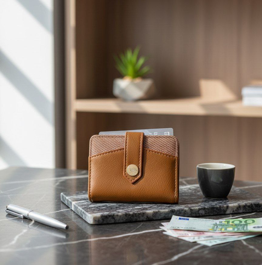 Leather Zip Wallet S1