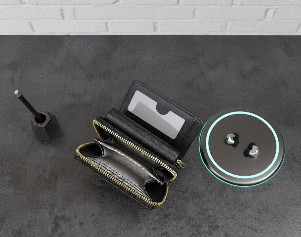 Leather Zip Wallet S1