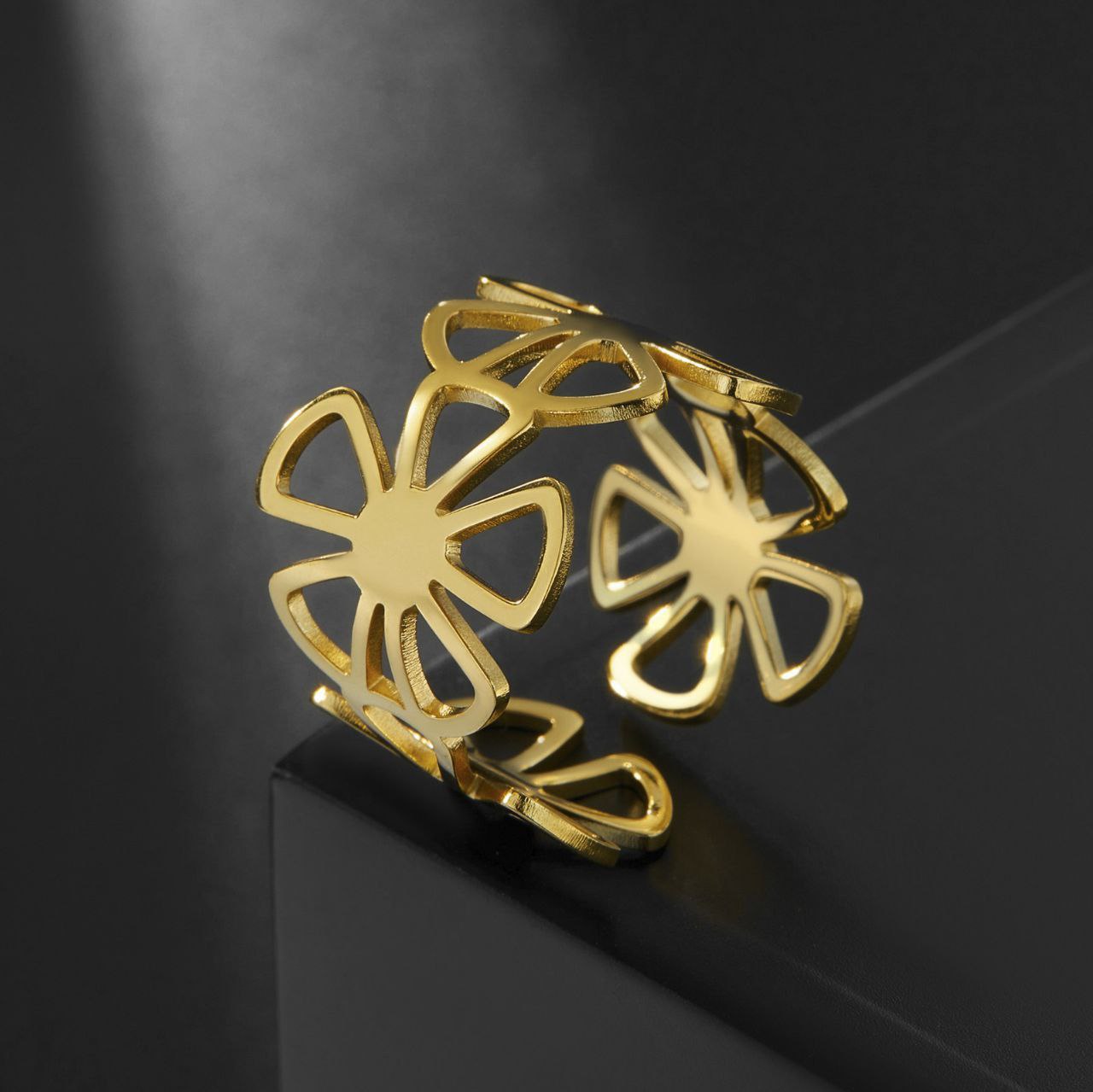 Pure Stainless Steel Ring 316 – Free Size S2