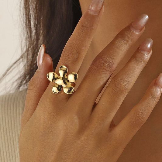 Pure Stainless Steel Ring 316 – Free Size S2