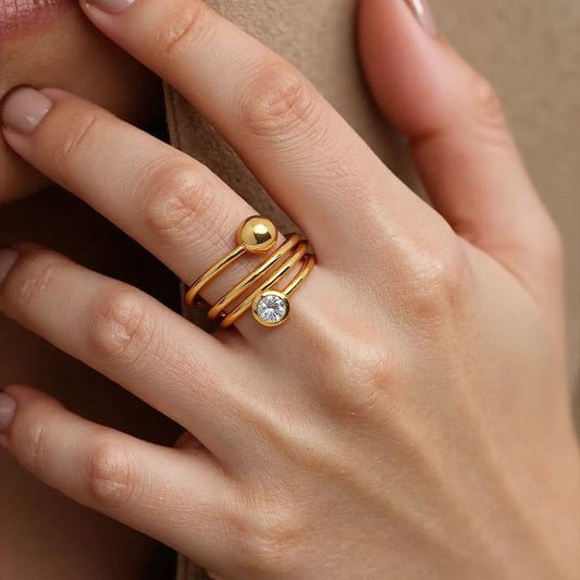 Pure Stainless Steel Ring 316 S2