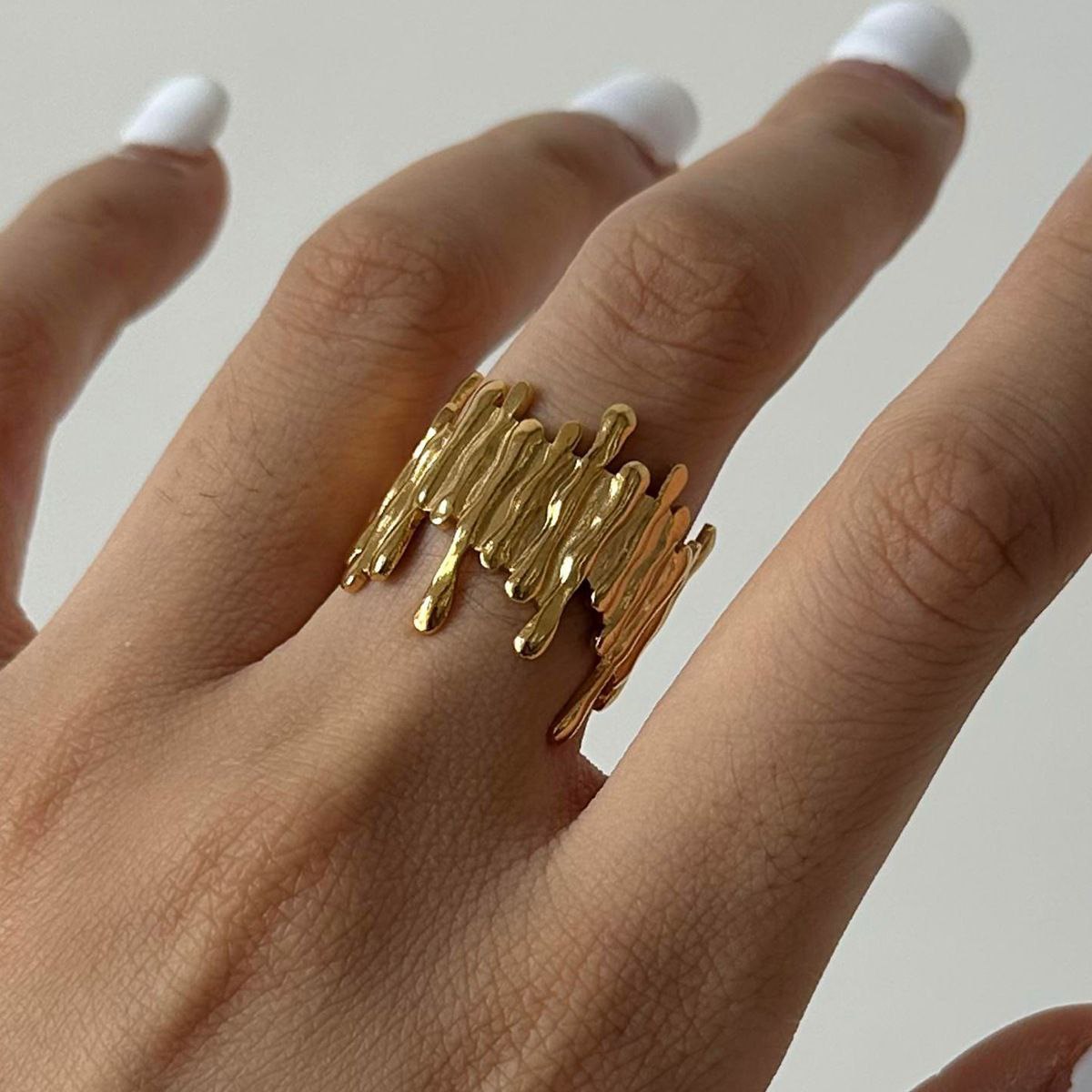 Pure Stainless Steel Ring 316 – Free Size S2