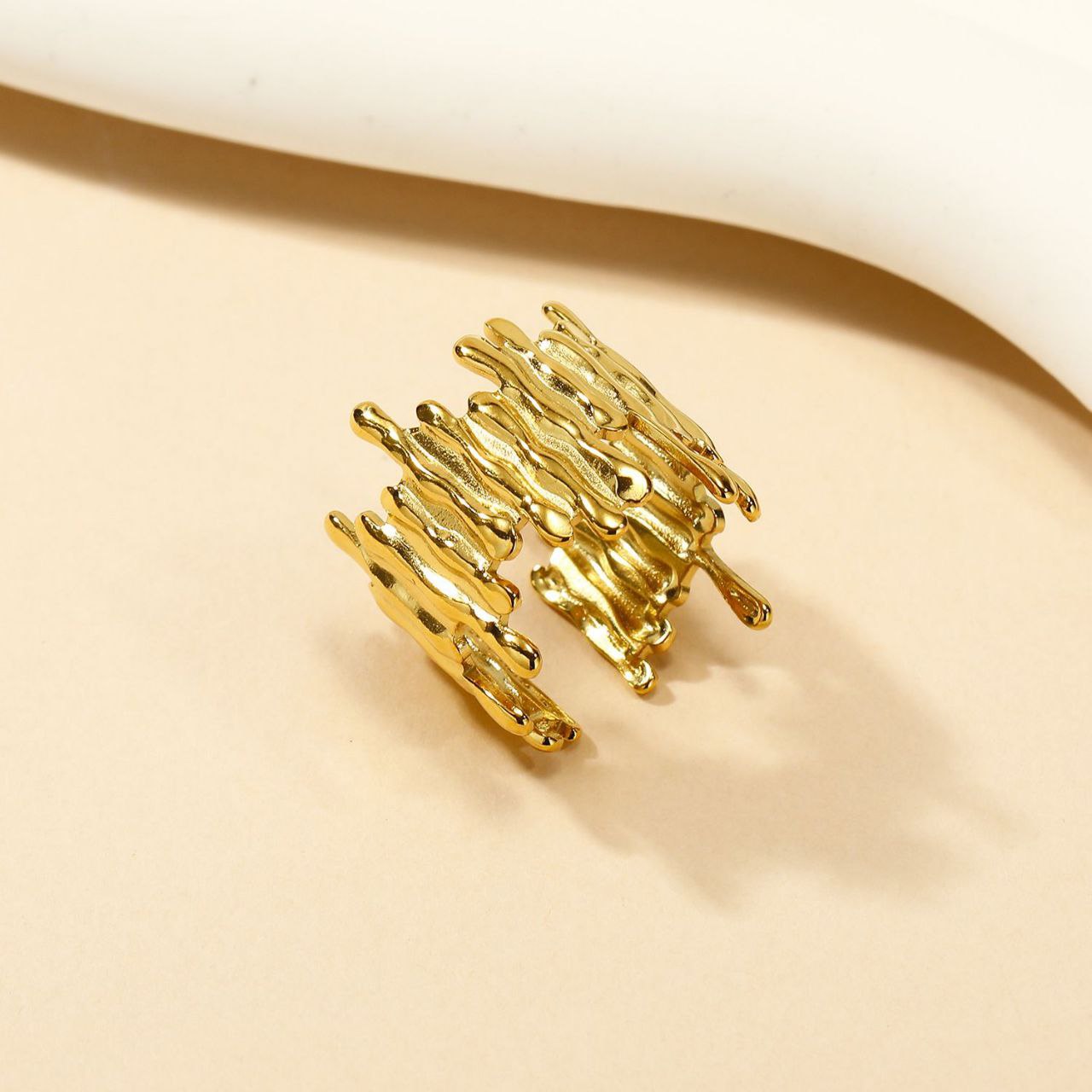 Pure Stainless Steel Ring 316 – Free Size S2