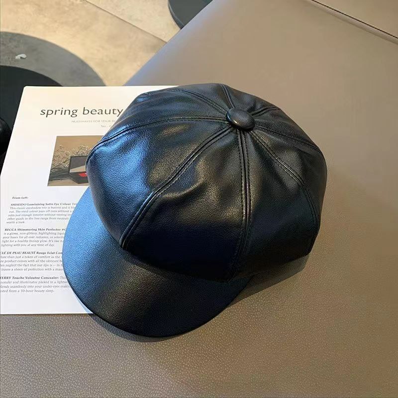 Premium Imported Leather Cap  S1    Code M1200