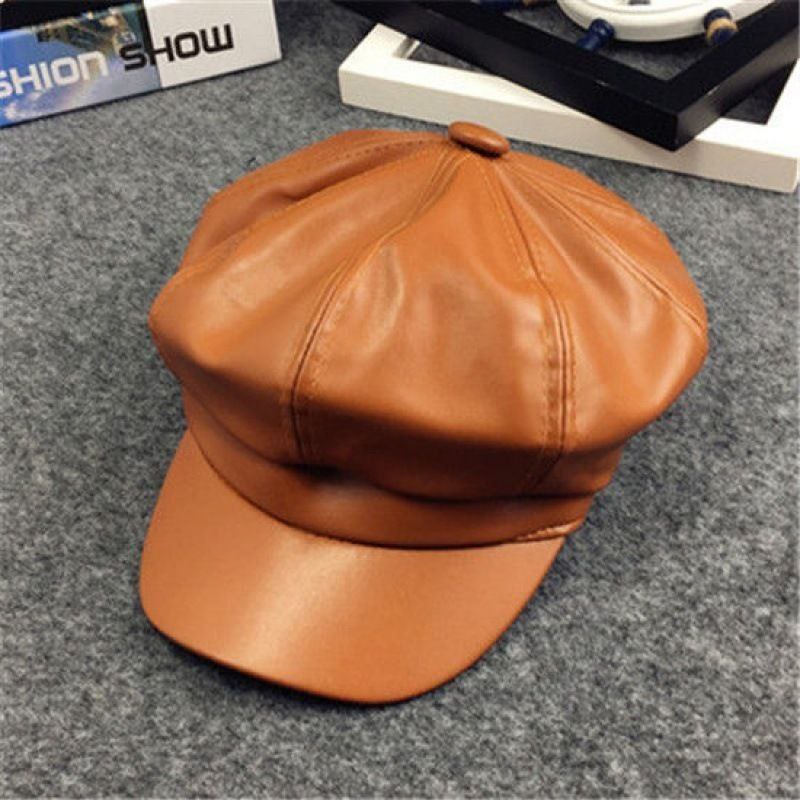 Premium Imported Leather Cap  S1    Code M1200