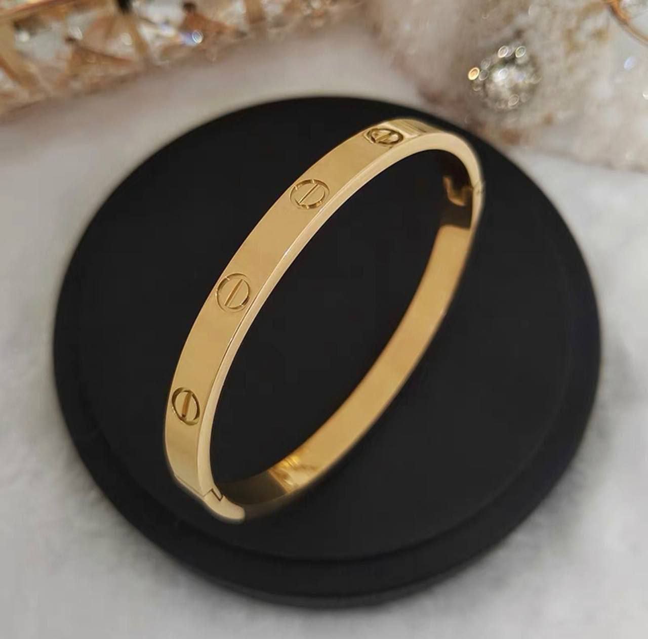 Cartier Style Pure Stainless Steel Bracelet S1