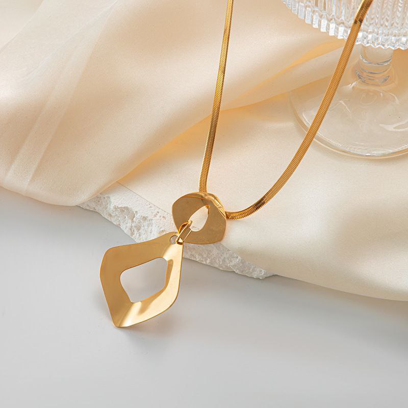 Double-Layer Pure 316 Stainless Steel Necklace S2