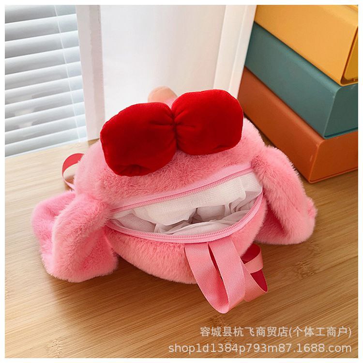 Labubu Kids Fur Crossbody & Backpack – Code 3-127   S1