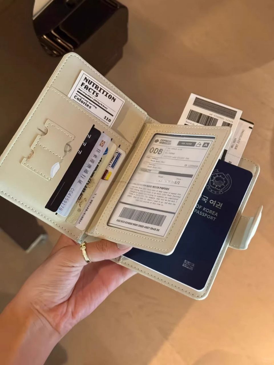 SHEIN Passport Holder with New Layout Code 17-24   S1