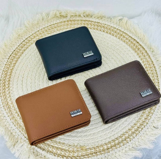 Men’s Genuine Leather Wallet HORSE Brand – Mk4    S1