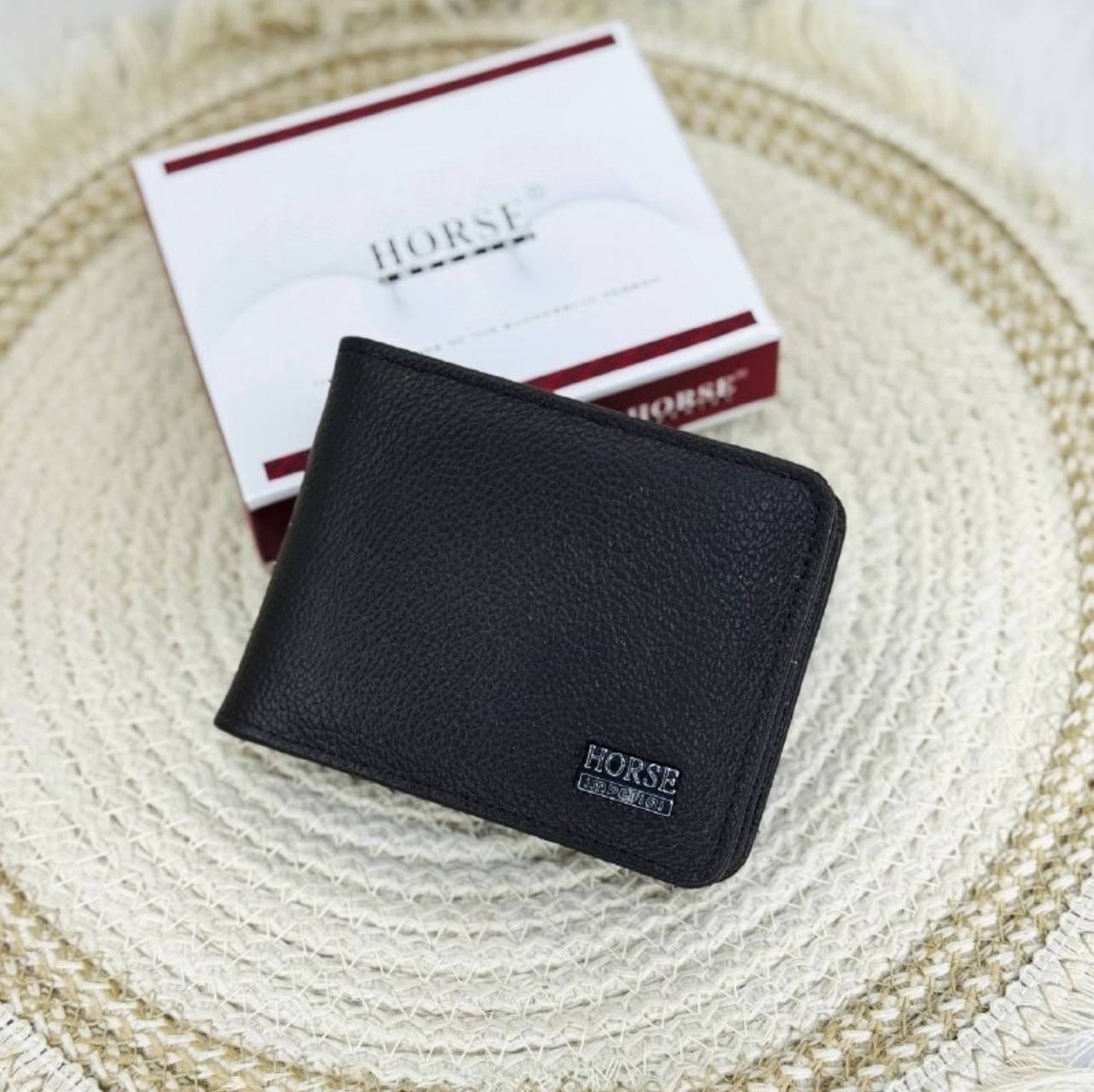 Men’s Genuine Leather Wallet HORSE Brand – Mk4    S1