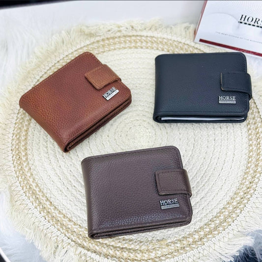 Men’s Genuine Leather Wallet HORSE – Mk4    S1