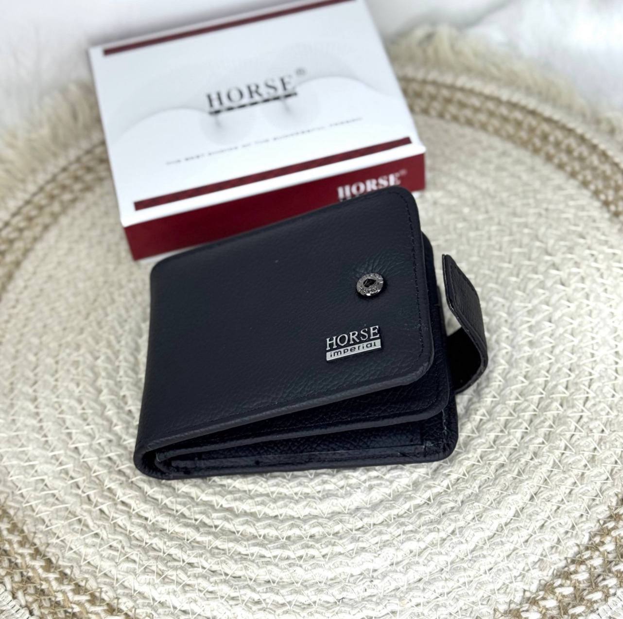Men’s Genuine Leather Wallet HORSE – Mk4    S1