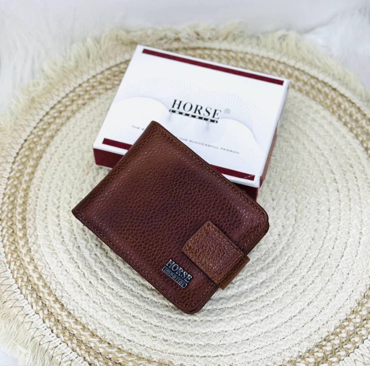 Men’s Genuine Leather Wallet HORSE – Mk4    S1