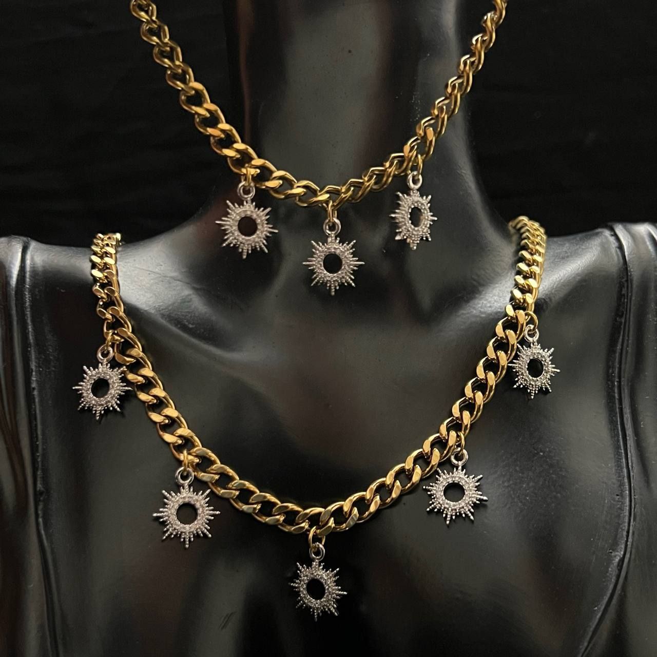 Pure Stainless Steel Jewelry Set 316    S1