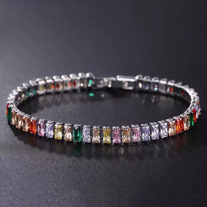 Large Baguette Bracelet – Gold-Plated      S1