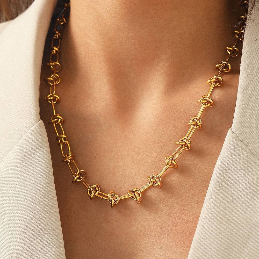 Cartier Style Necklace Stainless Steel 316     S1