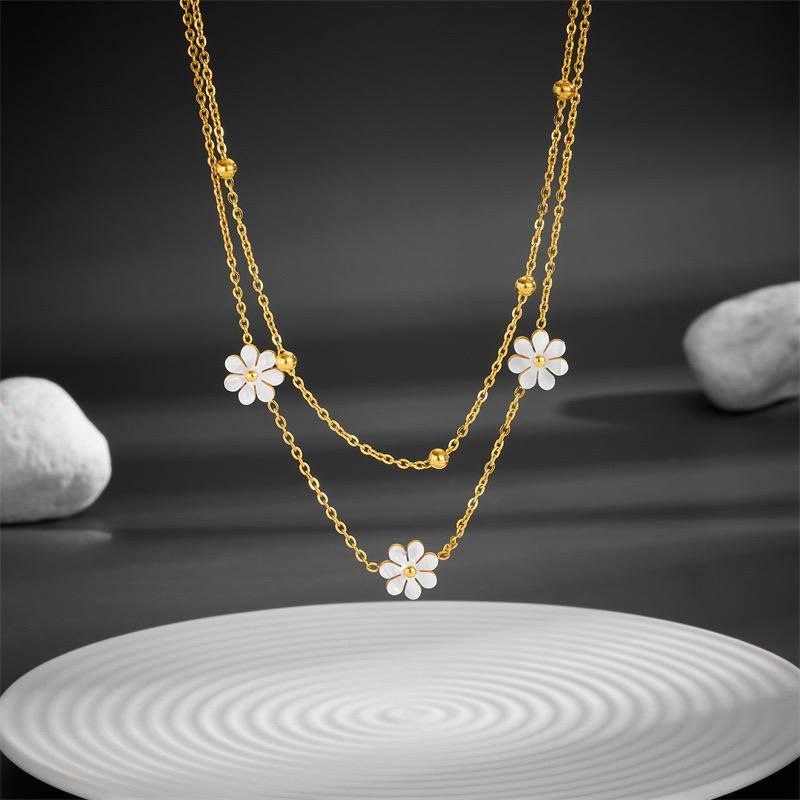 Double Layer Chain Stainless Steel 316 Pure     S1