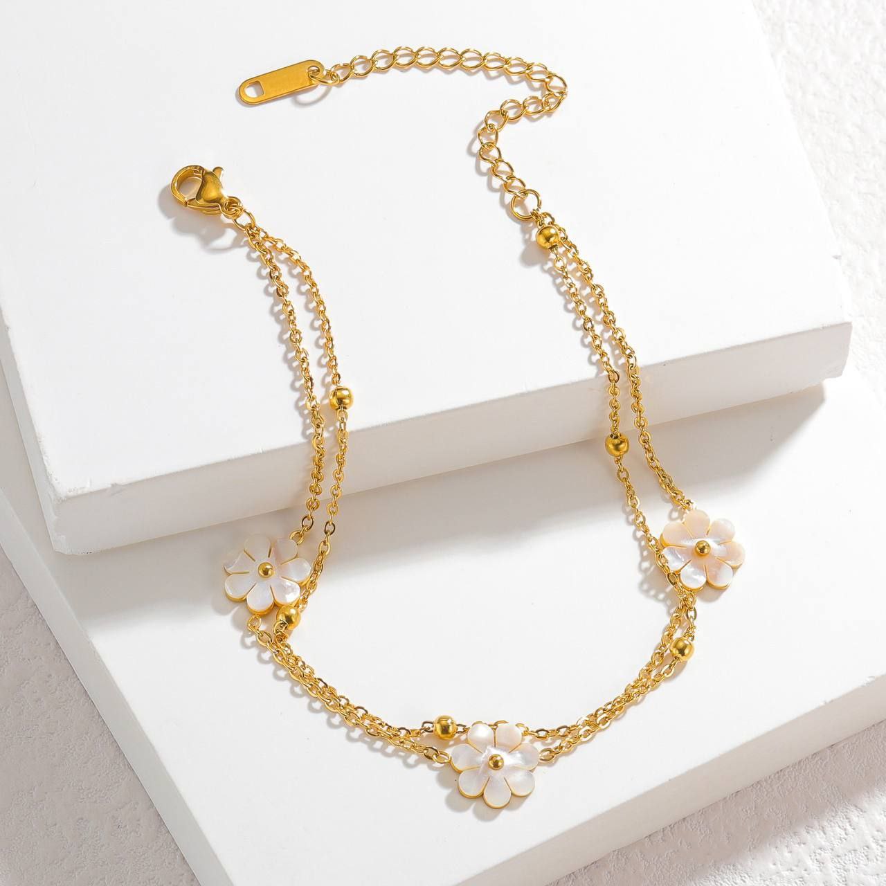 Double Layer Bracelet Stainless Steel 316 Pure    S1