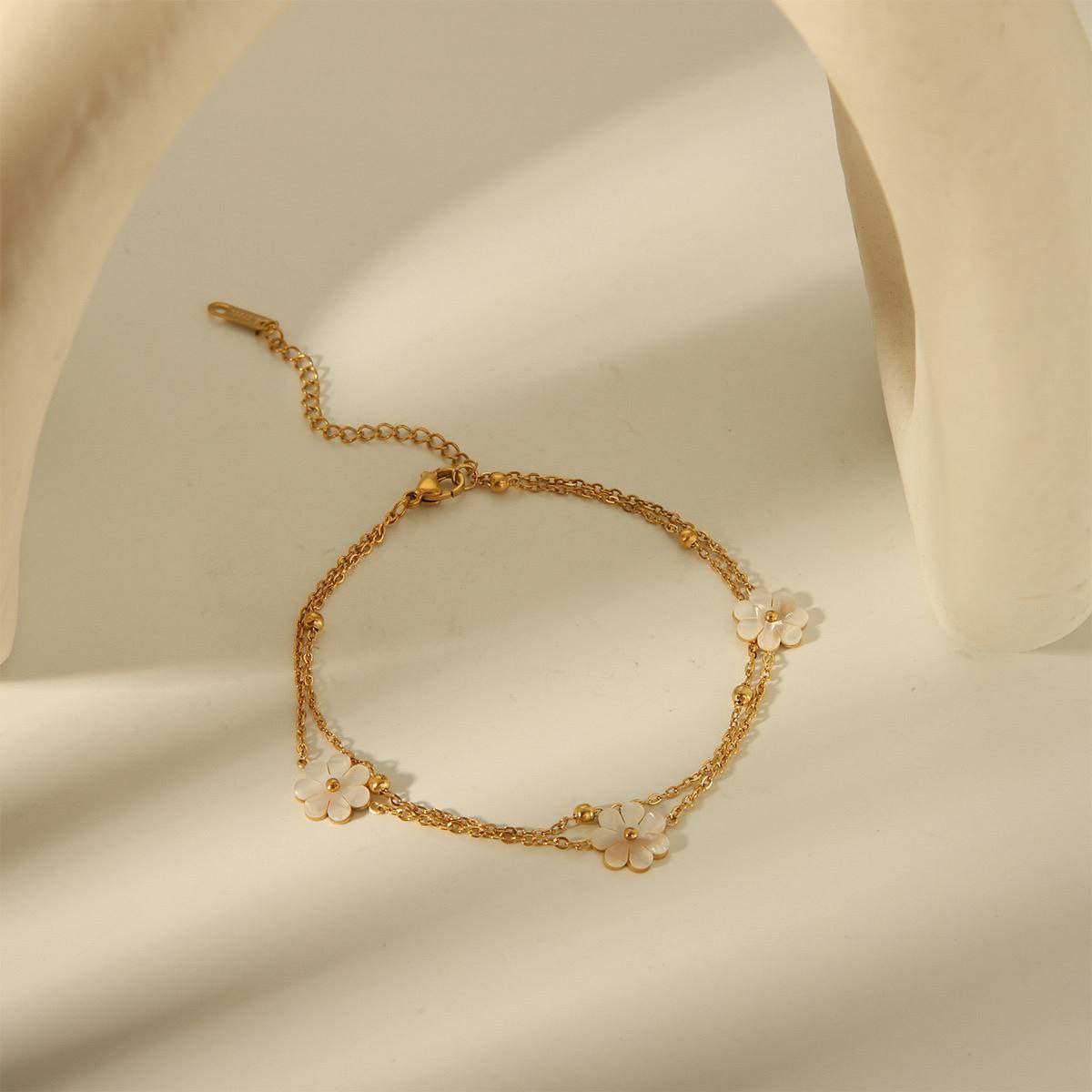 Double Layer Bracelet Stainless Steel 316 Pure    S1