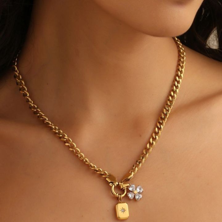 Chain Necklace Stainless Steel 316 Pure    S1