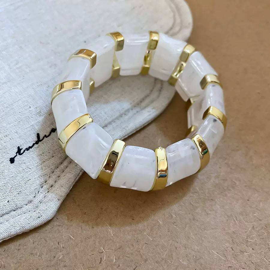 Elastic Trendy Bangle Bracelet – SHEIN Style    S1