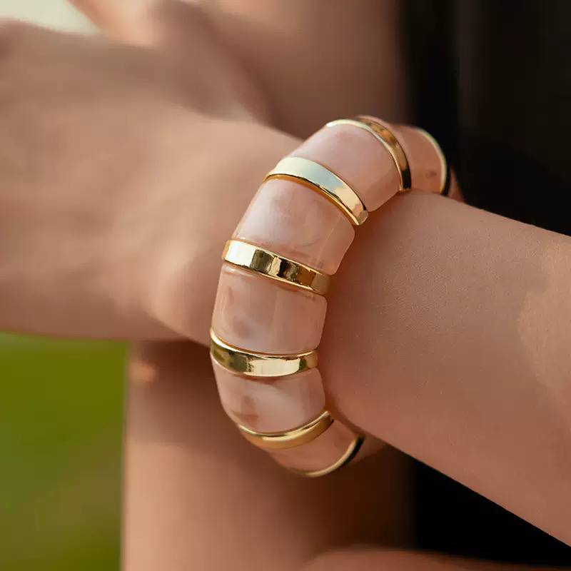Elastic Trendy Bangle Bracelet – SHEIN Style    S1
