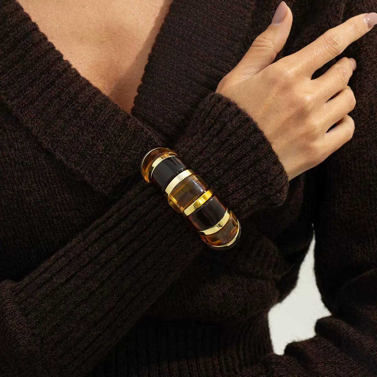 Elastic Trendy Bangle Bracelet – SHEIN Style    S1