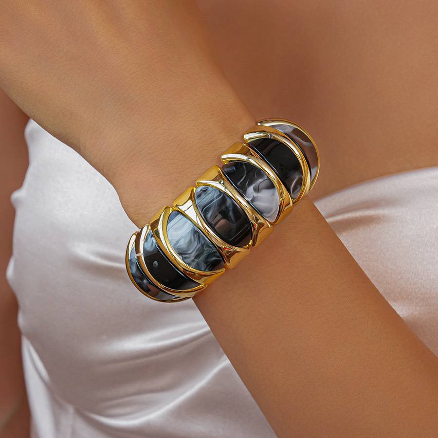 Elastic Trendy Bangle Bracelet – SHEIN Style    S1
